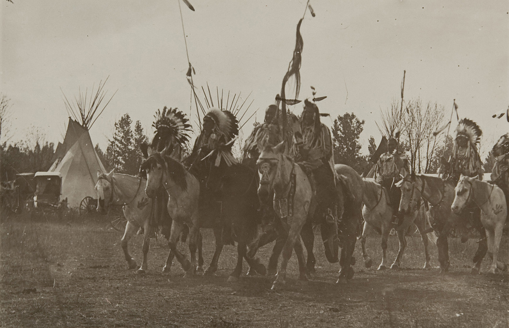 natives on horseback from MOPA