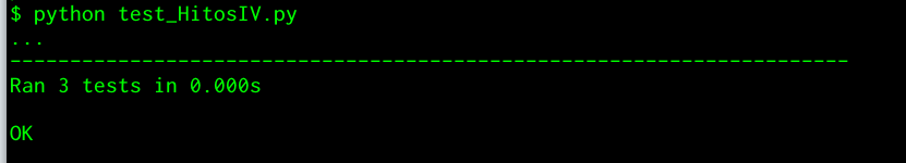 pasando tests unitarios